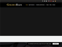 Tablet Screenshot of goldenrace.com
